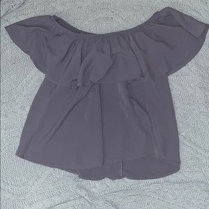 Off the shoulder shirt